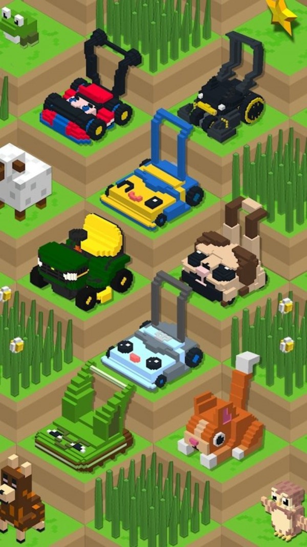 趣味农场收割机