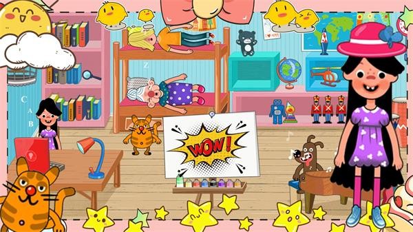 樱花我的小镇房屋