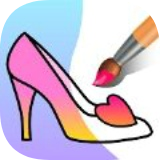 公主装扮和着色