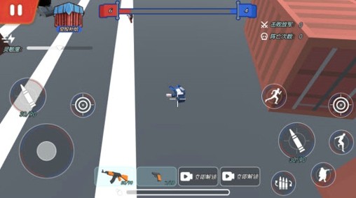 战地方块人吃鸡