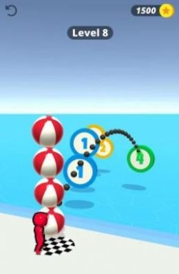 3D趣味推球比赛