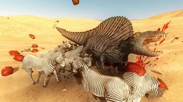 恐龙动物大战