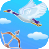 弓箭射击捕猎鸟类