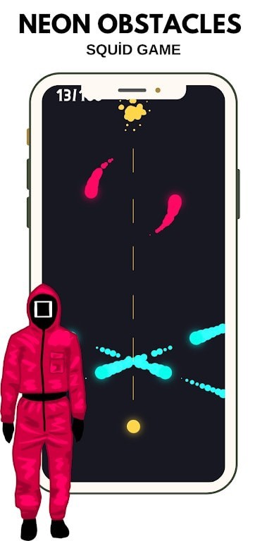 红衣人霓虹派对