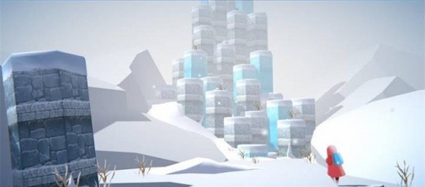 冰雪巨人攀登冒险