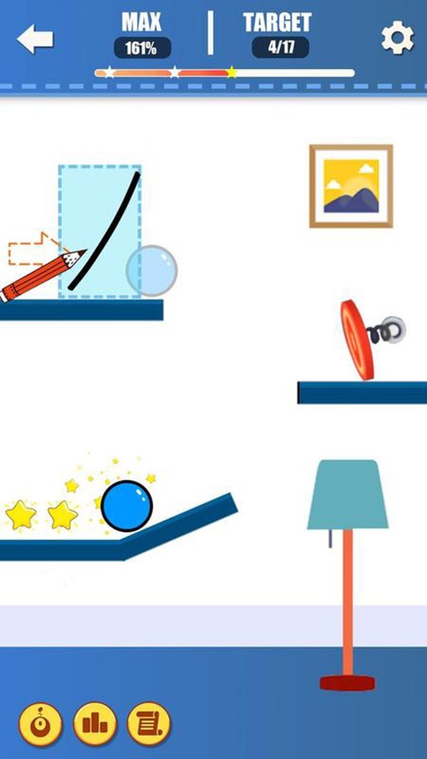 画线游戏你好星星