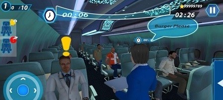 天空女孩飞行服务员