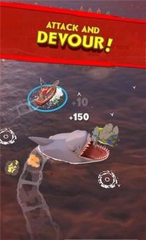 鲨鱼吞噬大作战