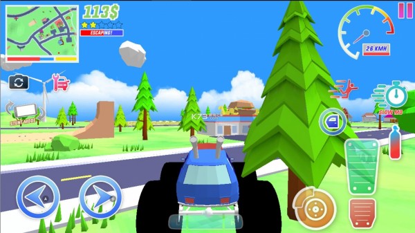 盗窃汽车开放世界的沙盒