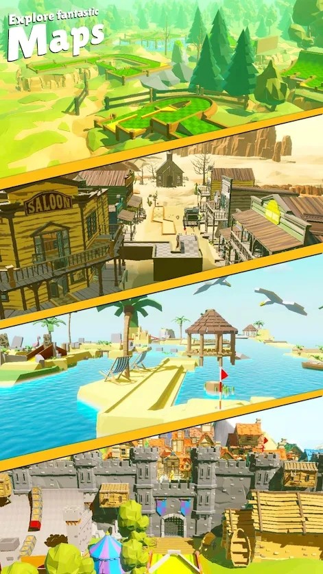 多人迷你高尔夫