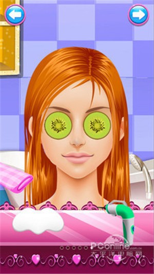 生日舞会美颜装扮