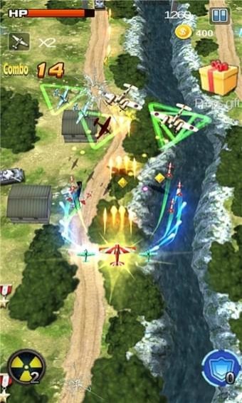 战斗机翼天空入侵者