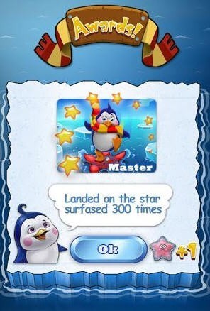 企鹅跳跃冰桑坦德竞技