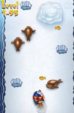 企鹅跳跃冰桑坦德竞技