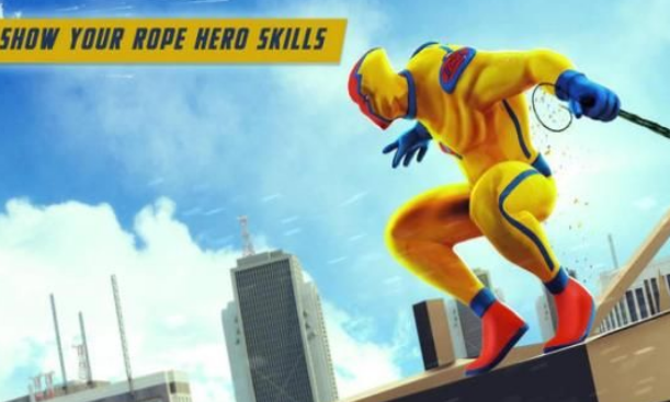 超级绳索城市英雄