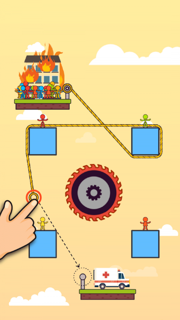 火柴人绳之谜题