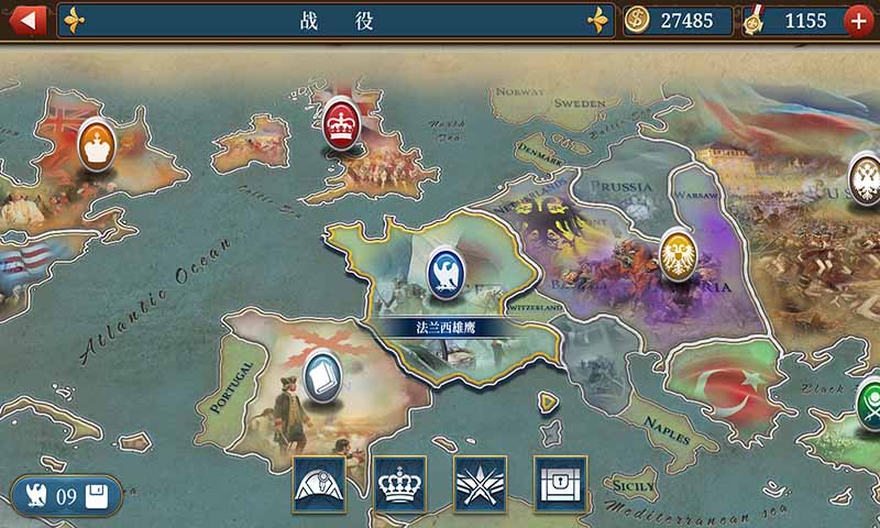 欧陆战争7无限金币无限勋章版