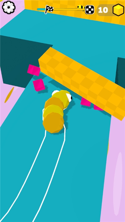 方块蛇前进游戏