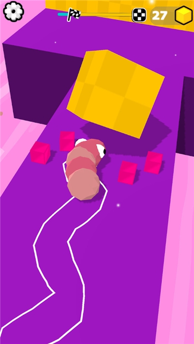 方块蛇前进游戏