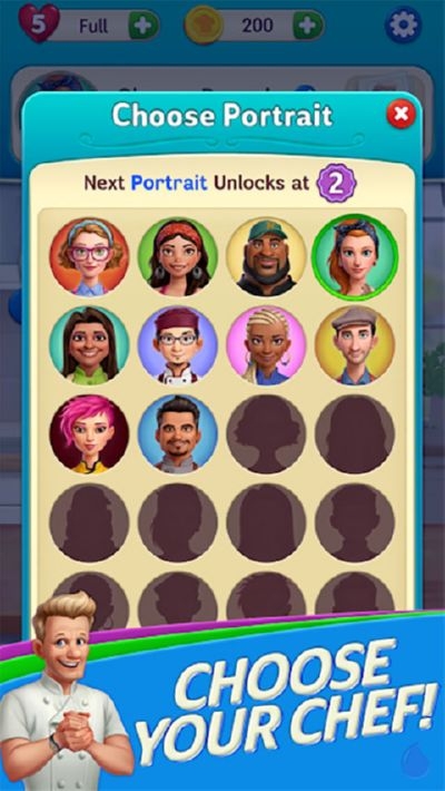 戈登拉姆齐厨师消除无限生命