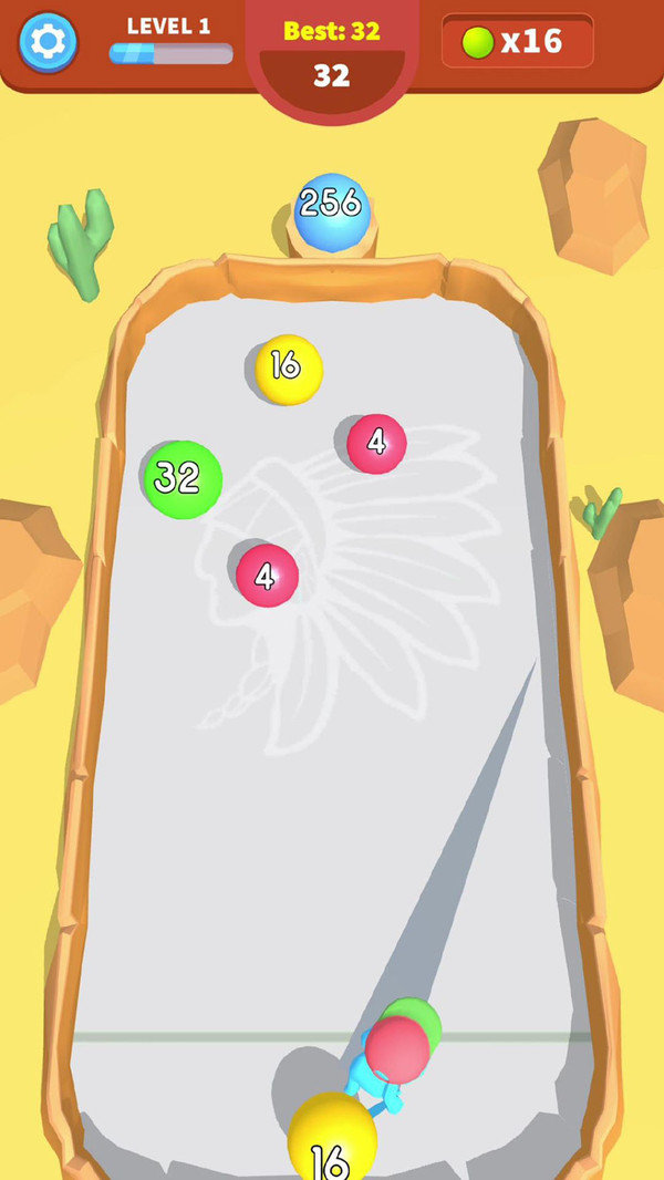 2048彩色3D红包版