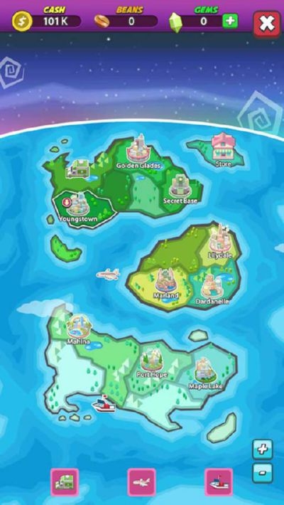 懒散的咖啡师大亨无限金币版