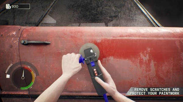 汽车美容模拟器