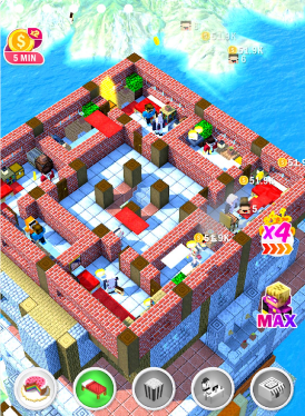 建造通天塔3D无限钻石金币版