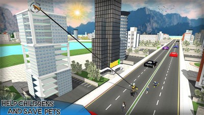 绳索英雄格斗游戏