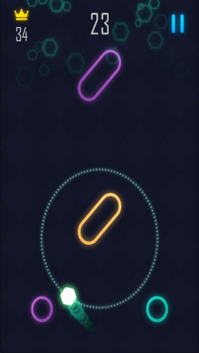 躲开一切小球游戏