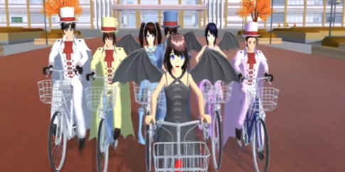 樱花校园模拟器自行车版