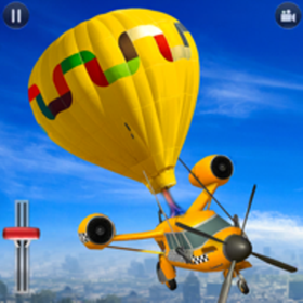 喷气气球飞行出租车游戏