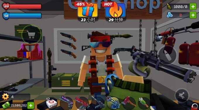 像素战斗僵尸突袭无限钞票版