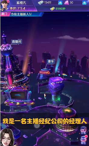 主播经济公司游戏