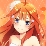 五等分的新娘 五子没办法将拼图五等分