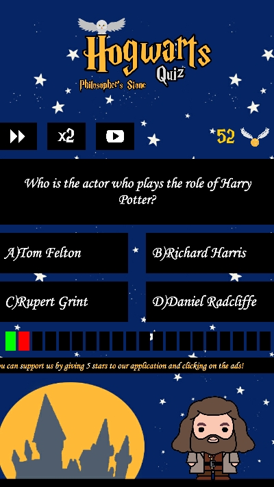 Hogwarts HP Quiz（HP测验）