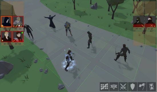 中世纪城墙战士