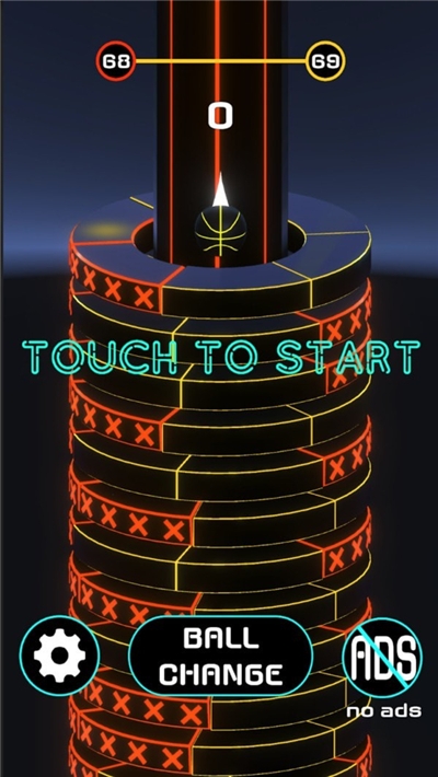 霓虹小灯球游戏