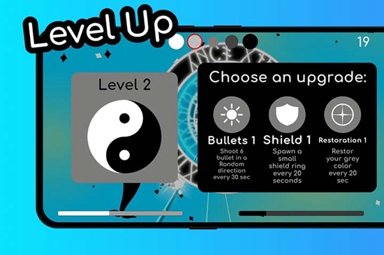 不必要的灰色无限星星