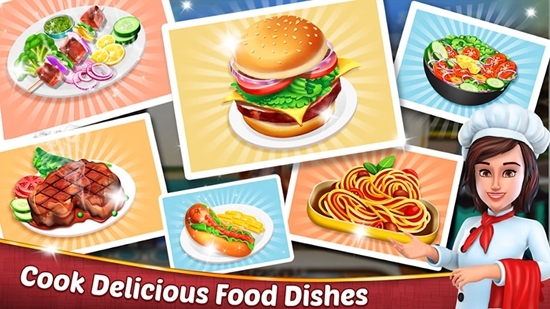 疯狂的餐厅厨房无限钻石金币