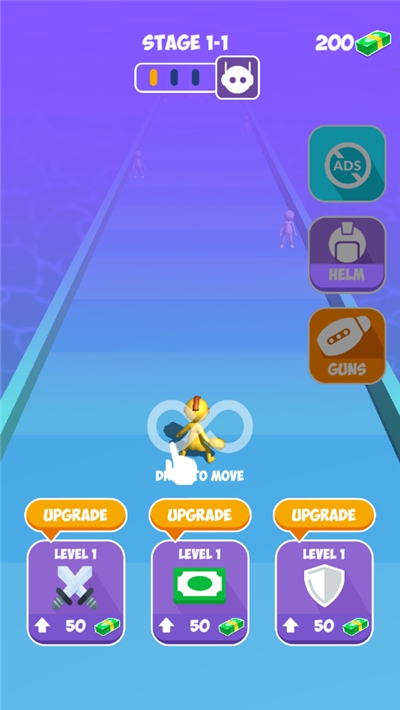 火柴人激光炮游戏