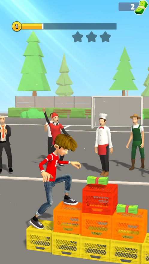 街头牛奶箱挑战