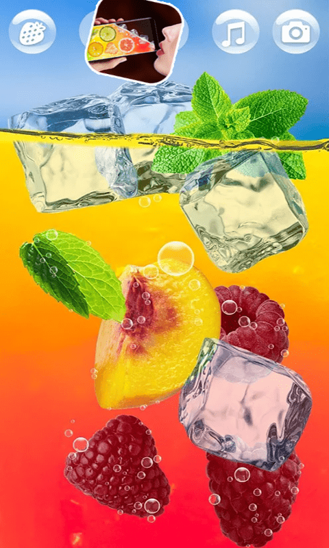 宝宝手机喝饮料