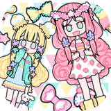 托卡粉彩少女换装