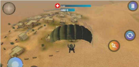 单兵突击全线射击