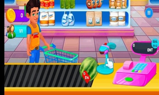 宝宝超市收银员