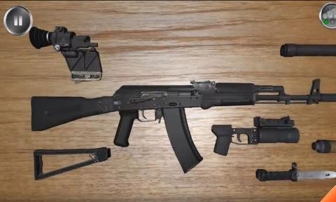 枪械拆装模拟