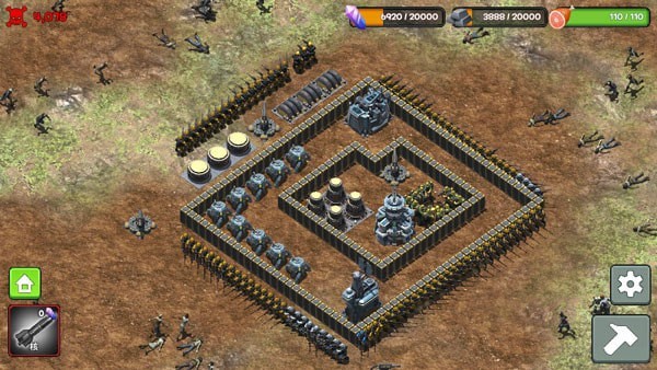 僵尸冲击灭绝无限资源版