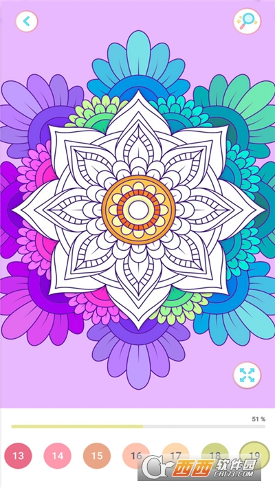 数字填色曼陀罗书最新版