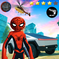 自由战场之火蜘蛛侠英雄游戏